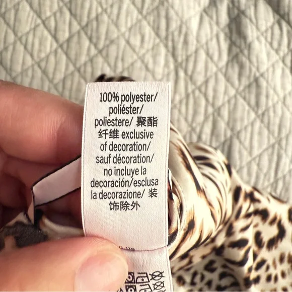 Victoria’s Secret cheetah print chemise, size M. - Picture 4 of 4